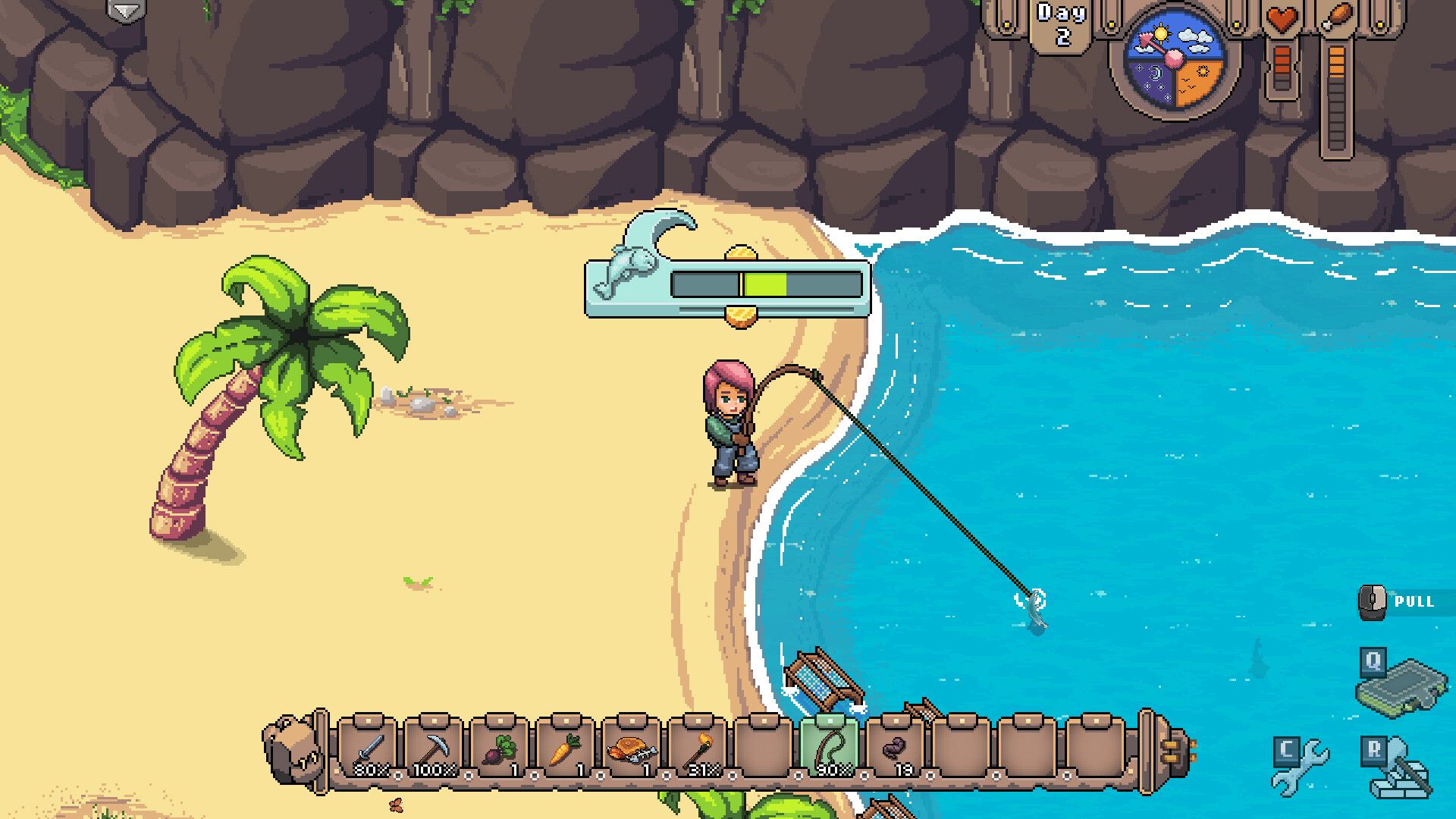 mayday survival island press screenshot 1