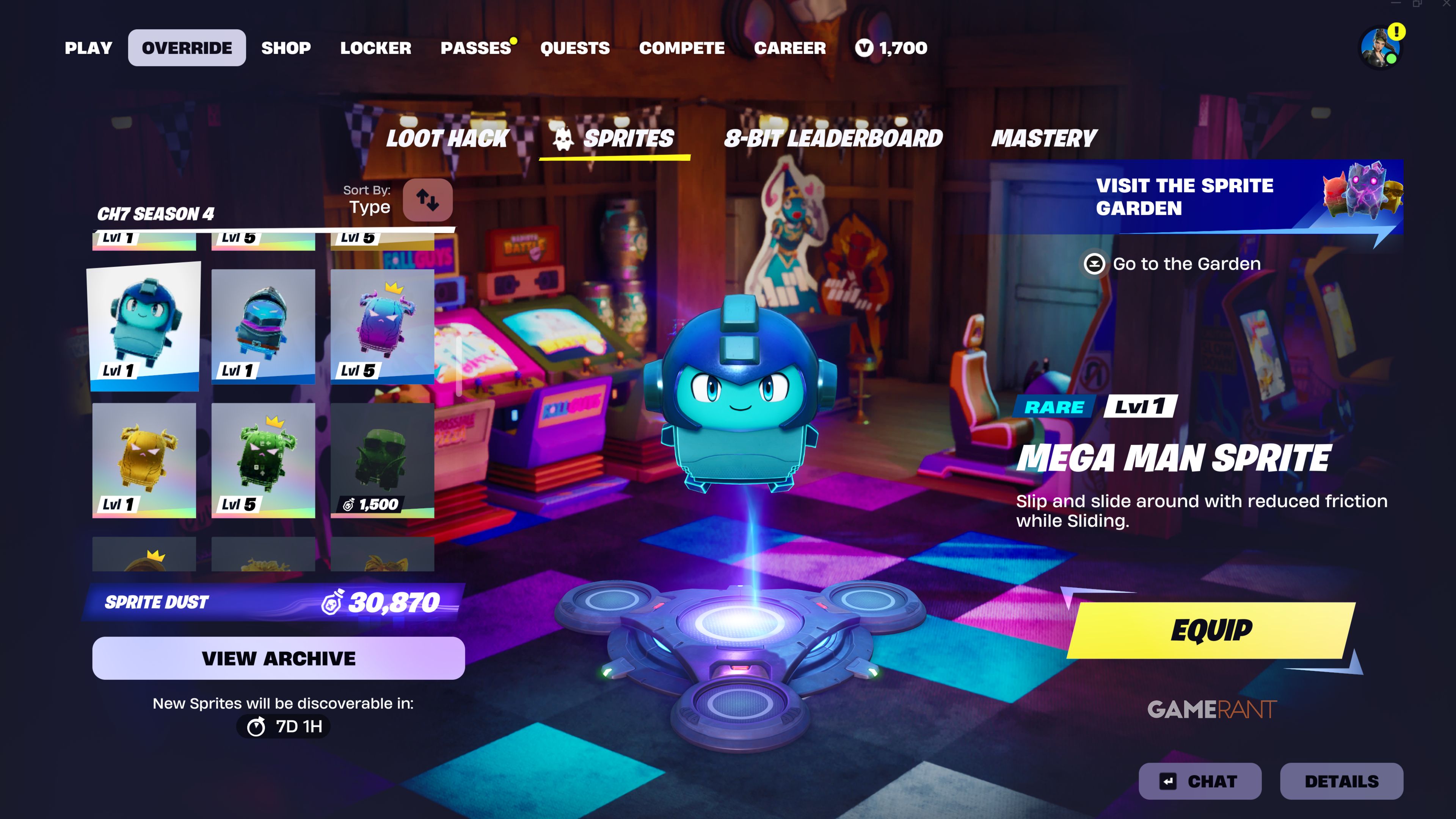 Mega Man Sprite - Fortnite - 3