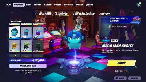 Mega Man Sprite - Fortnite - 3