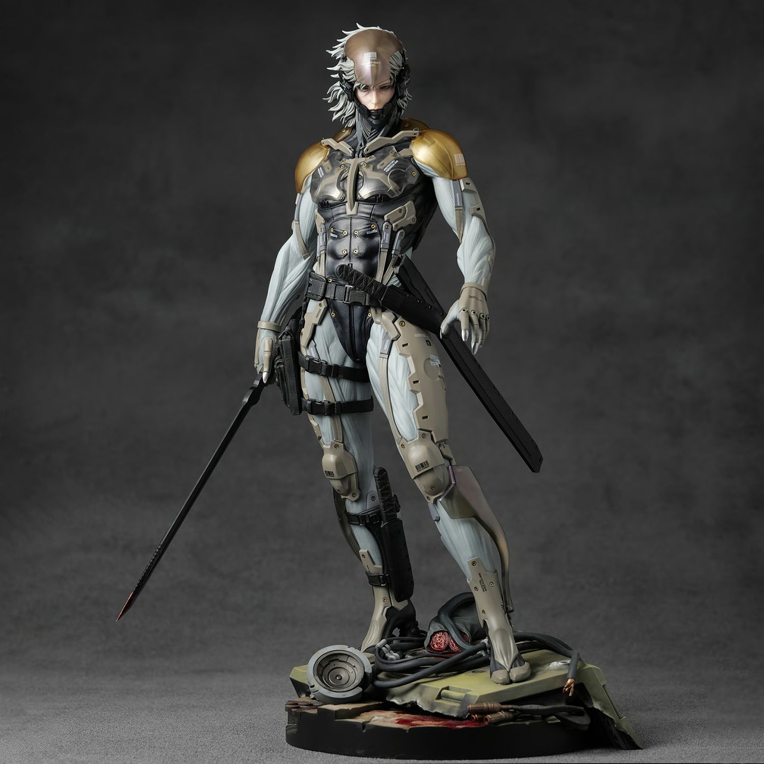 Metal Gear Solid Raiden Gecco Co Statue 1