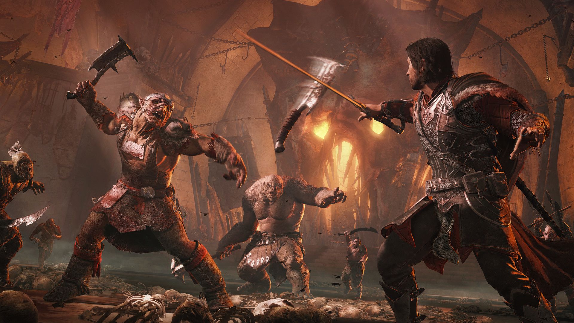 Middle earth Shadow of War Talion Combat