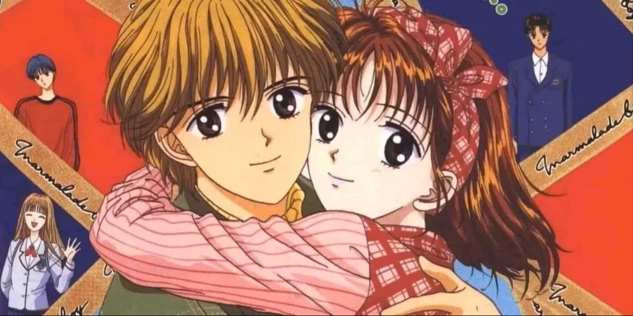 Miki and Yuu hugging