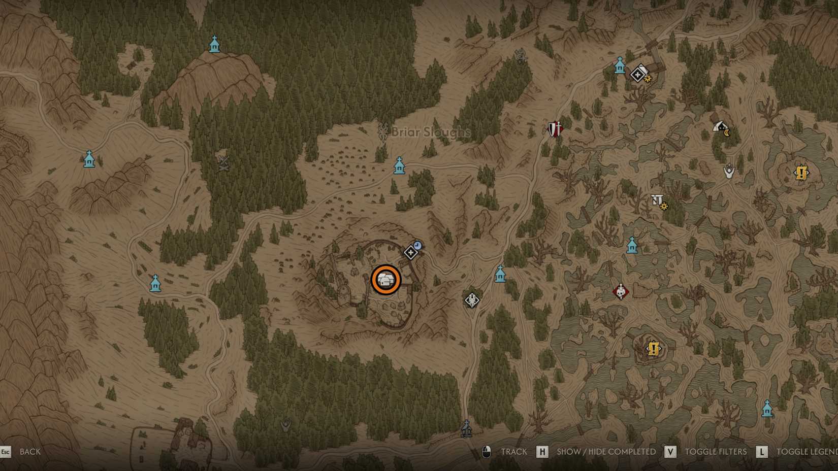 Military Camp Vendor Location in The Blood of Dawnwalker
