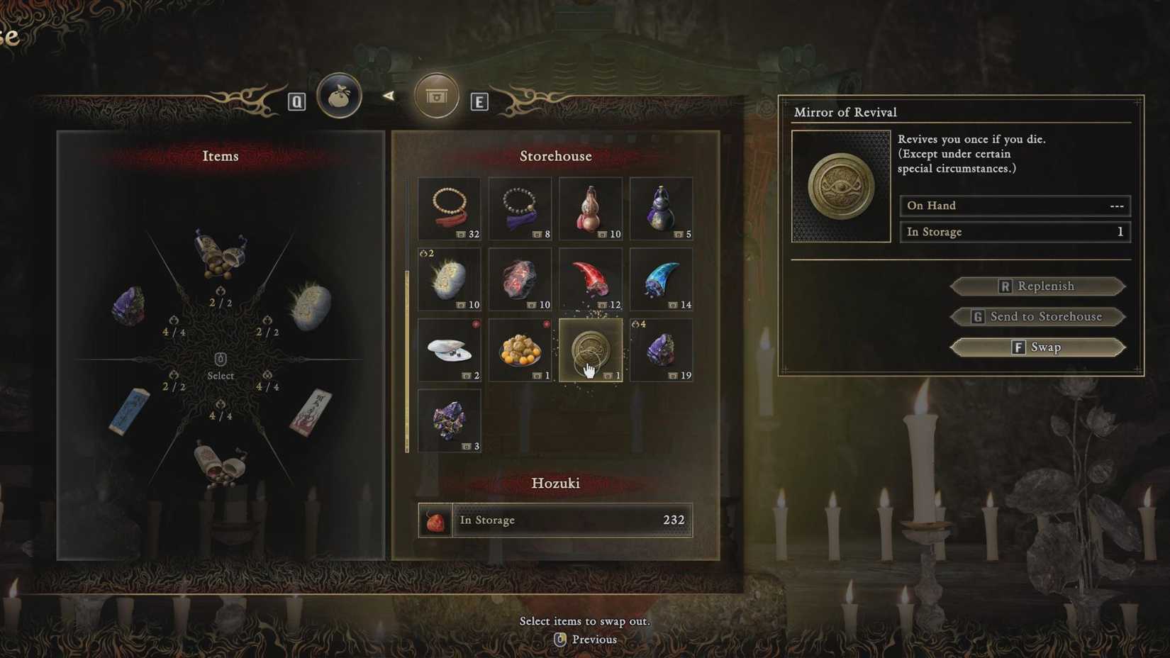 Mirror of Revival in Onimusha Way of The Sword
