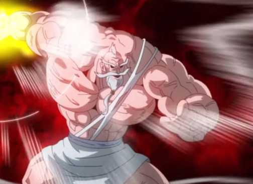 8 Dewa Anime Shonen Terkuat, Dibuat Peringkatnya 17 Zeus charges up a lighting fist while fighting Adam in Record of Ragnarok.