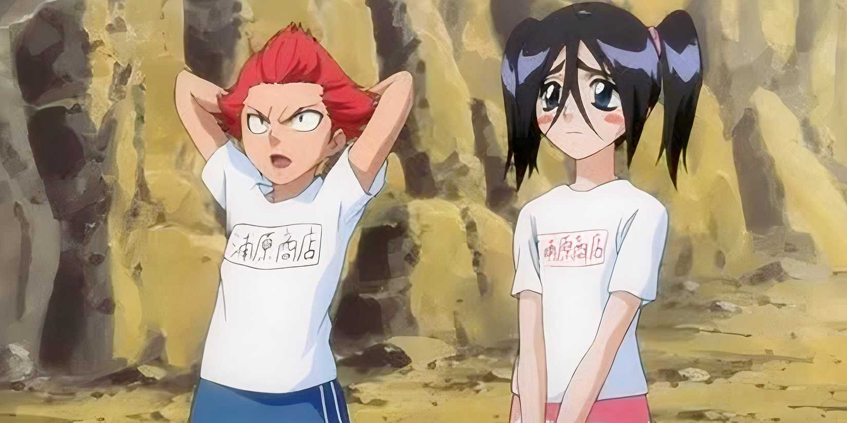 Ururu and Jinta agree to help train Ichigo in Bleach.