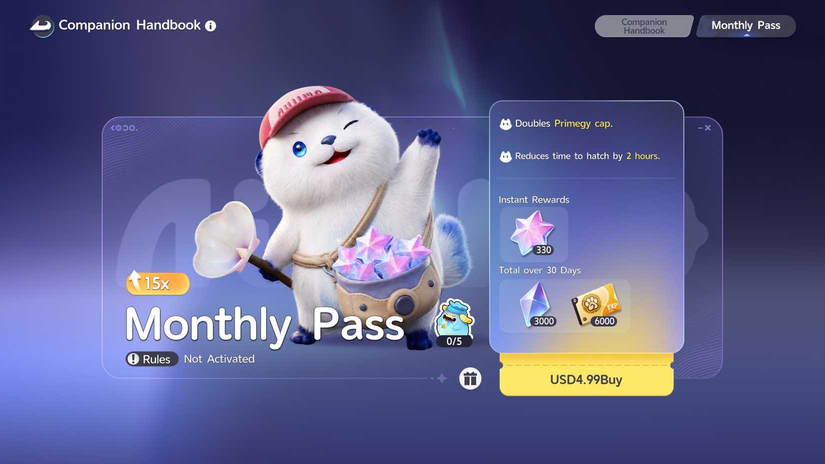 Monthly Pass Aniimo