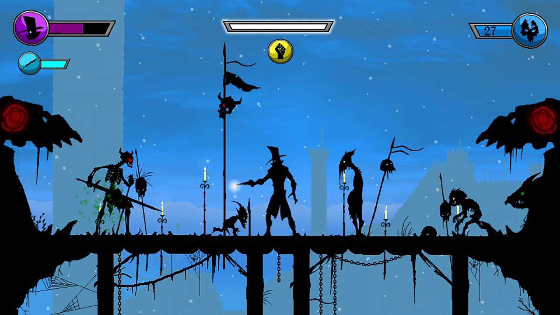 neon knight steam gameplay.
