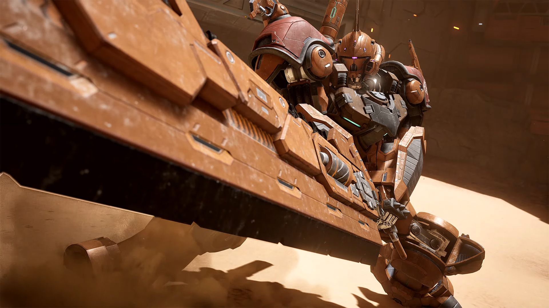 Gundam Rogue Orbit Trailer Screenshot Mobile Suite with Sword