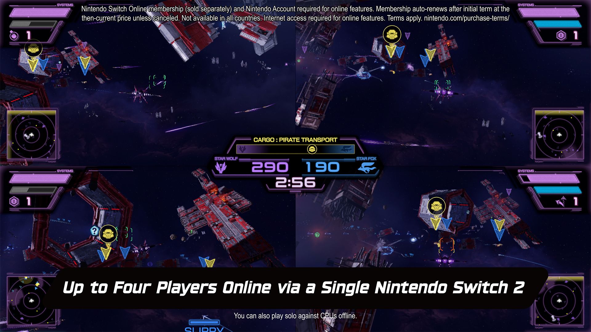 Star Fox 4 player support