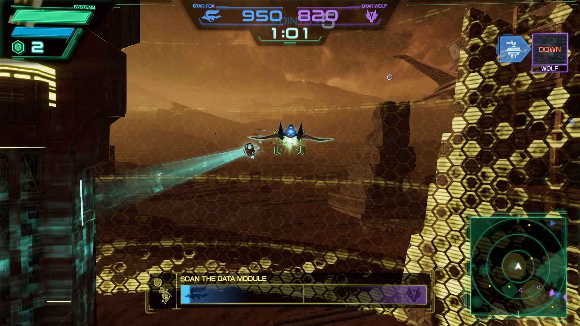 Star Fox multiplayer on Venom