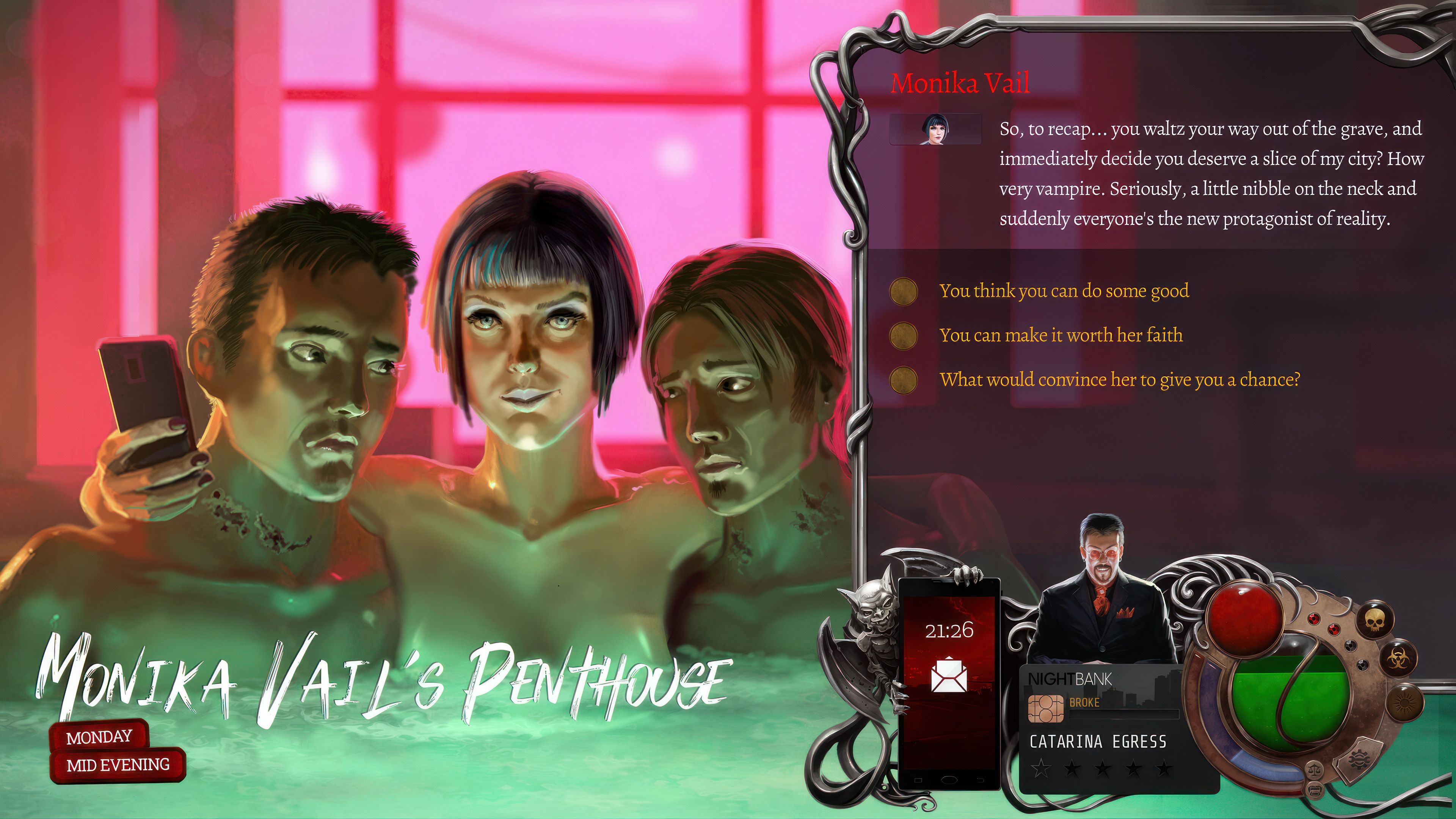 Nighthawks Screenshot Monika Vail