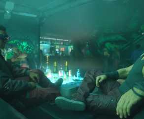 Game FPS Cyberpunk Baru Ini Hidupkan Kembali Ide Terbaik Deus Ex 13 Men sitting at table with VR glasses