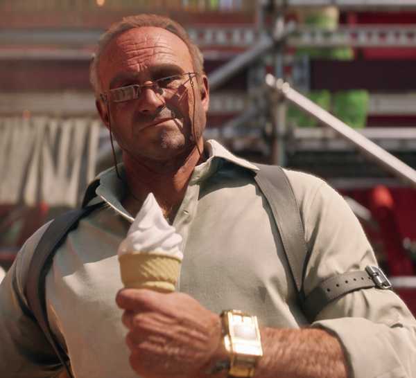 Game FPS Cyberpunk Baru Ini Hidupkan Kembali Ide Terbaik Deus Ex 15 Man holding an ice cream cone
