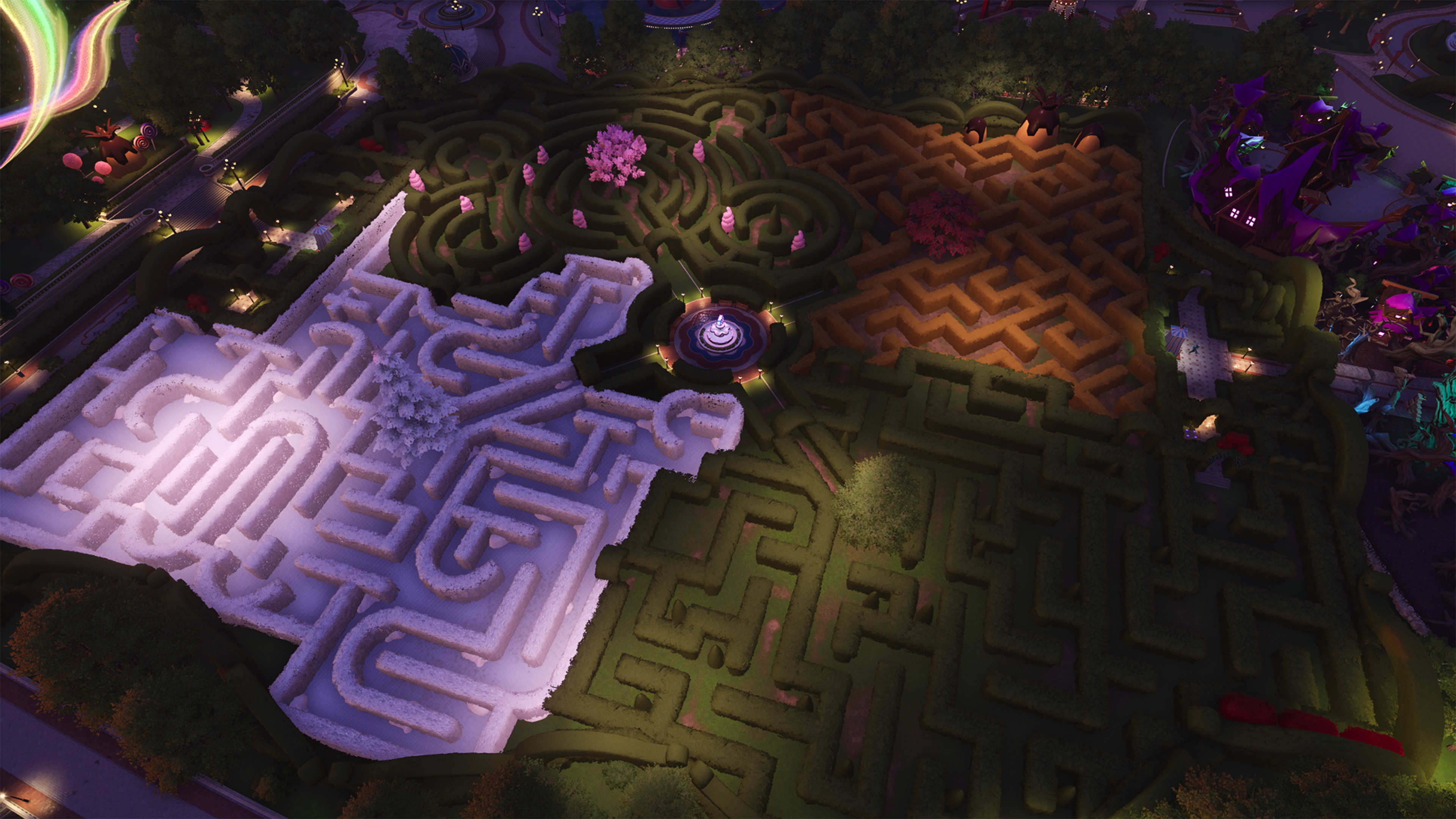 NTE Flora Maze Map & Exit Guide
