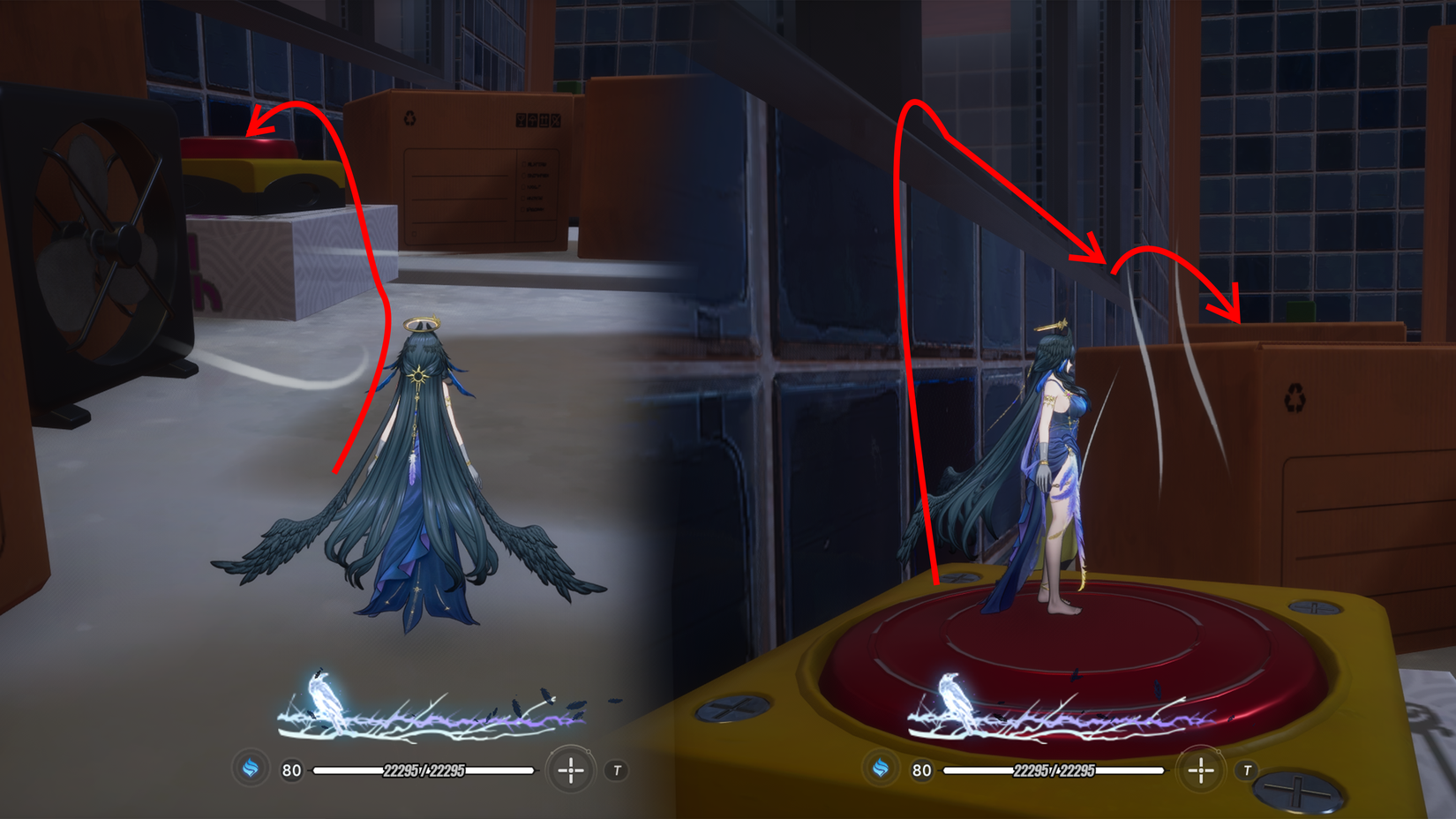 NTE Solvent location 4-b in Alice's Looking Glass Commission