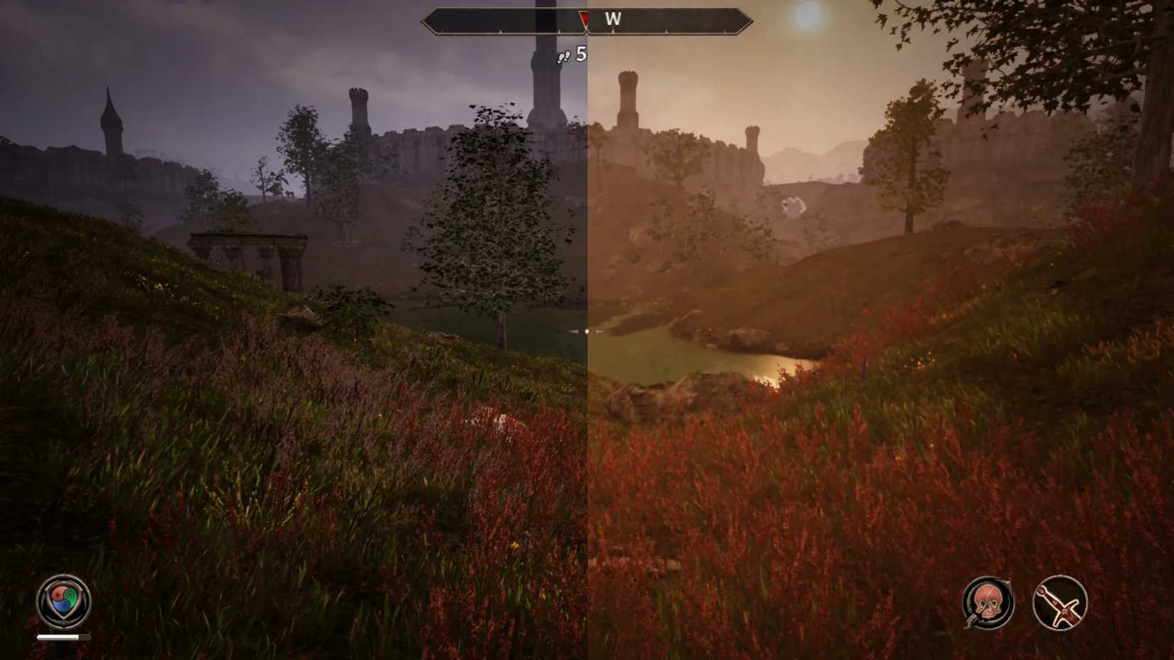 Oblivion-pre-post-patch-comparison