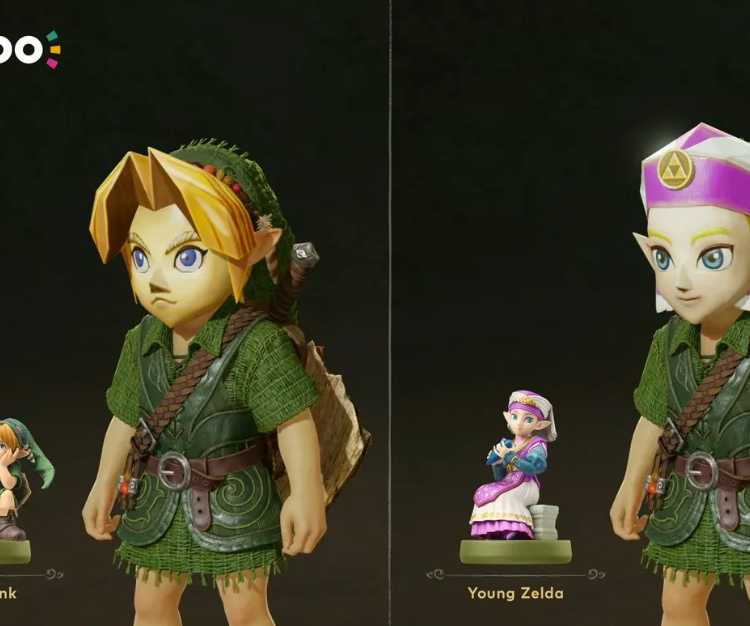 ocarina of time masks amiibo wear