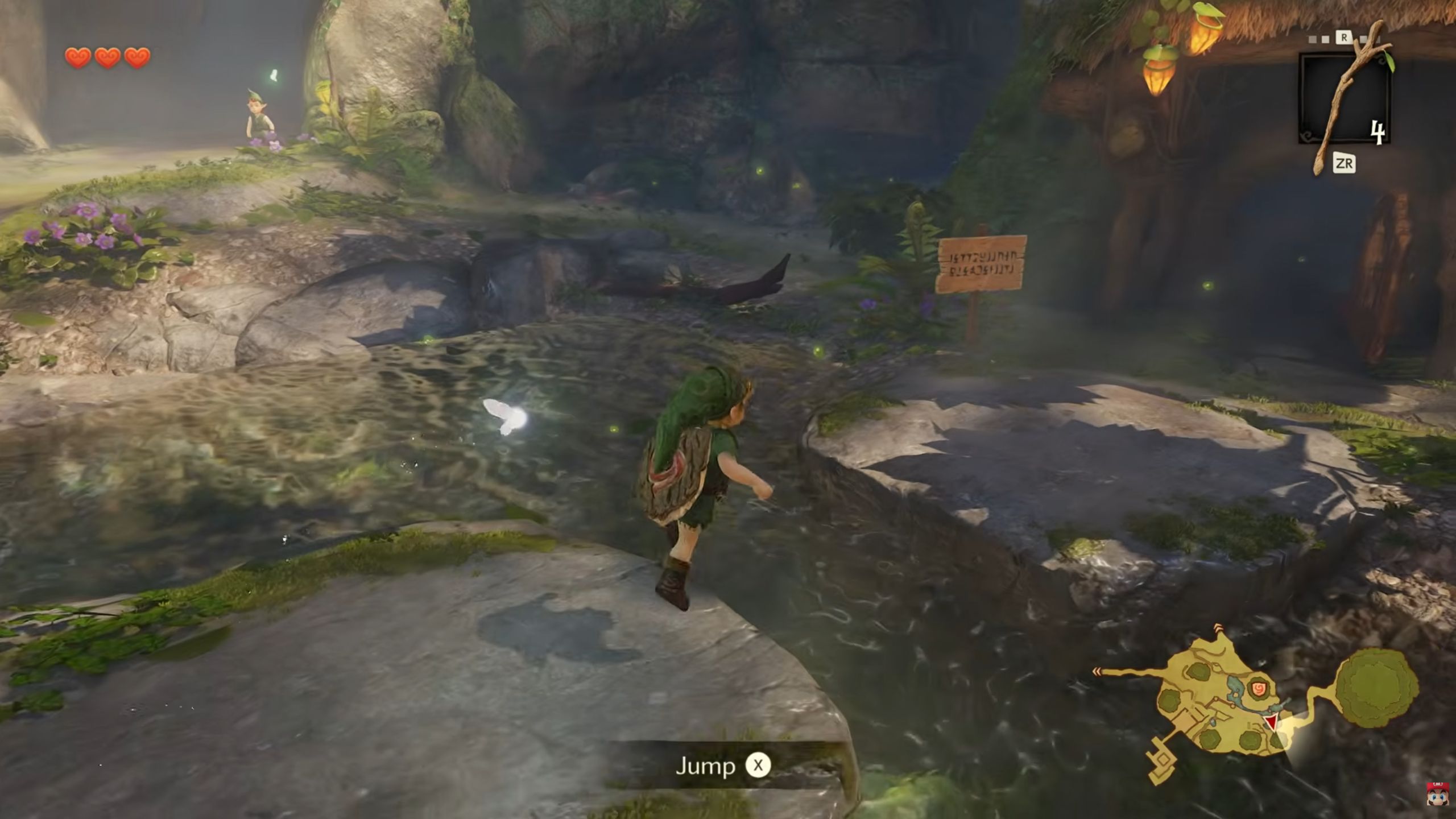 Ocarina of Time zelda remake switch 2 Link jumping-1