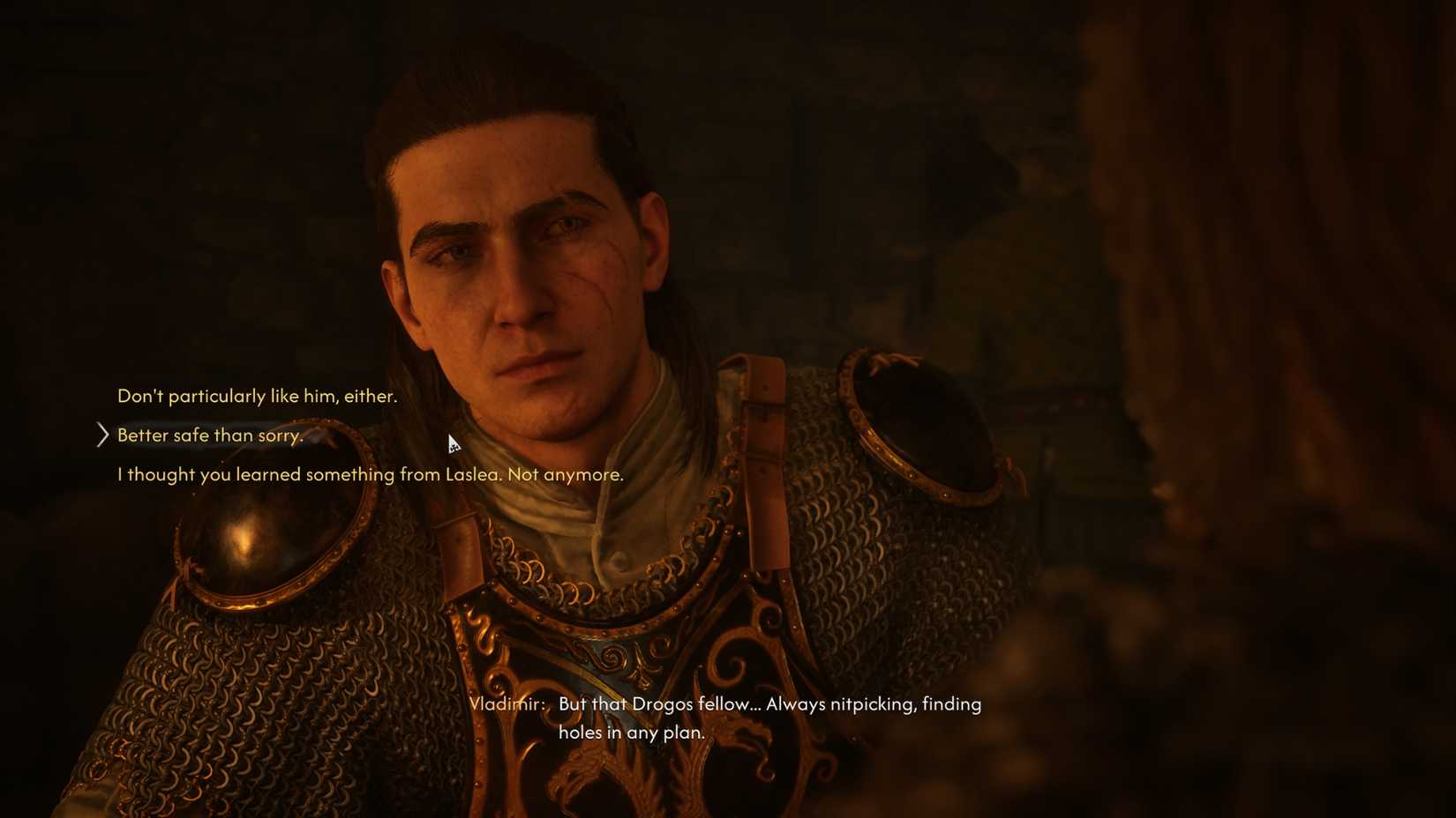 Old Friends, New Friends choices in Blood of Dawnwalker (2)