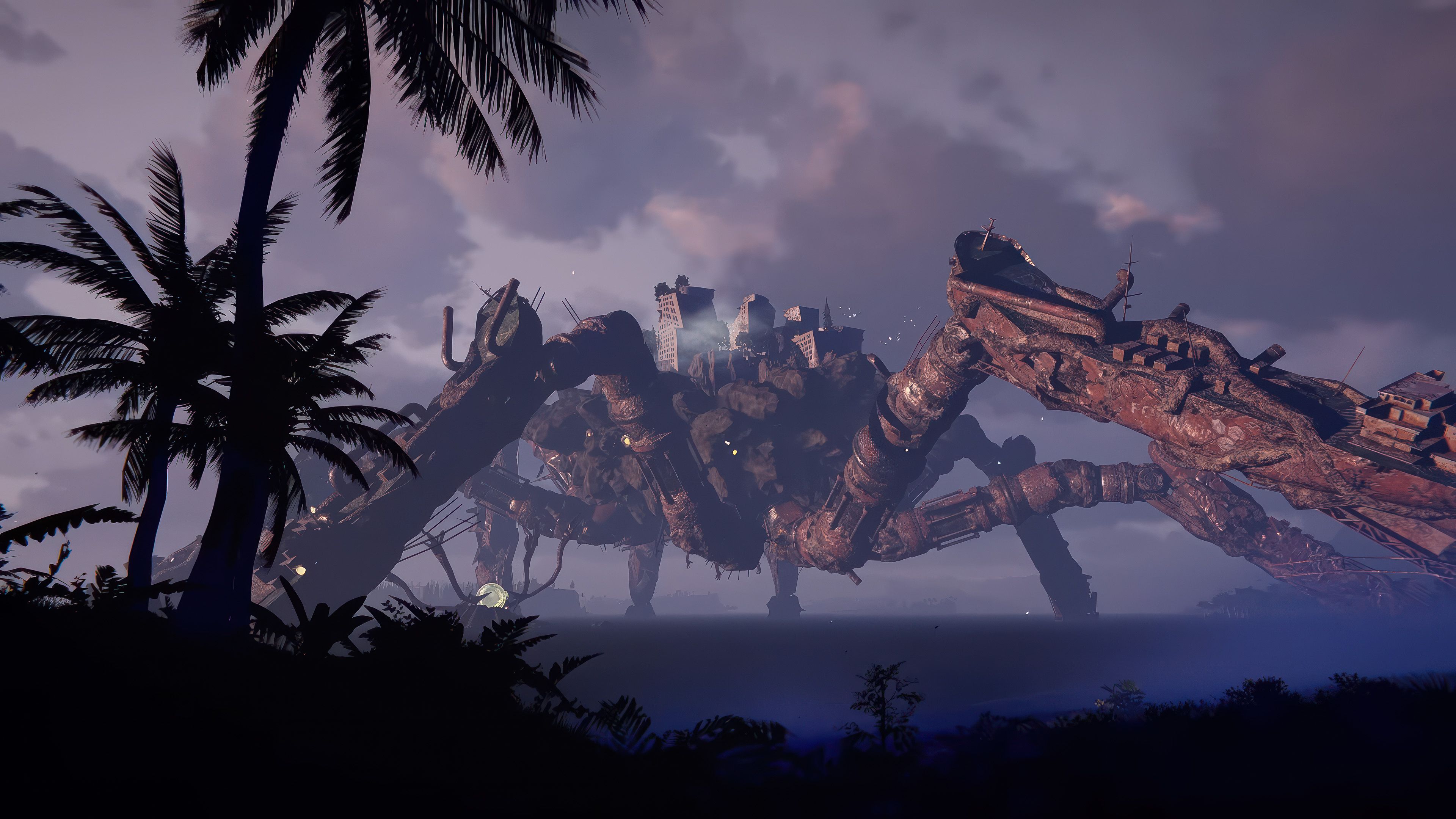 Giant mutant crab