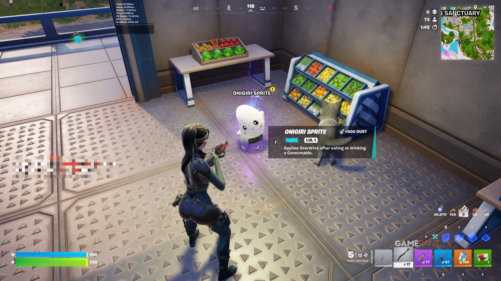 Onigiri Sprite - Fortnite