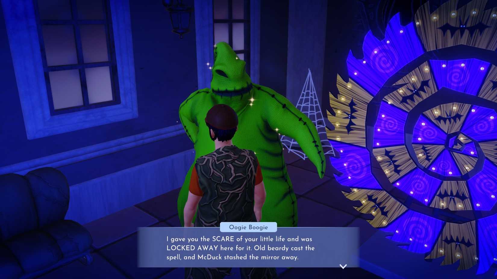 oogie boogie a halloween invasion dreamlight valley ddv 