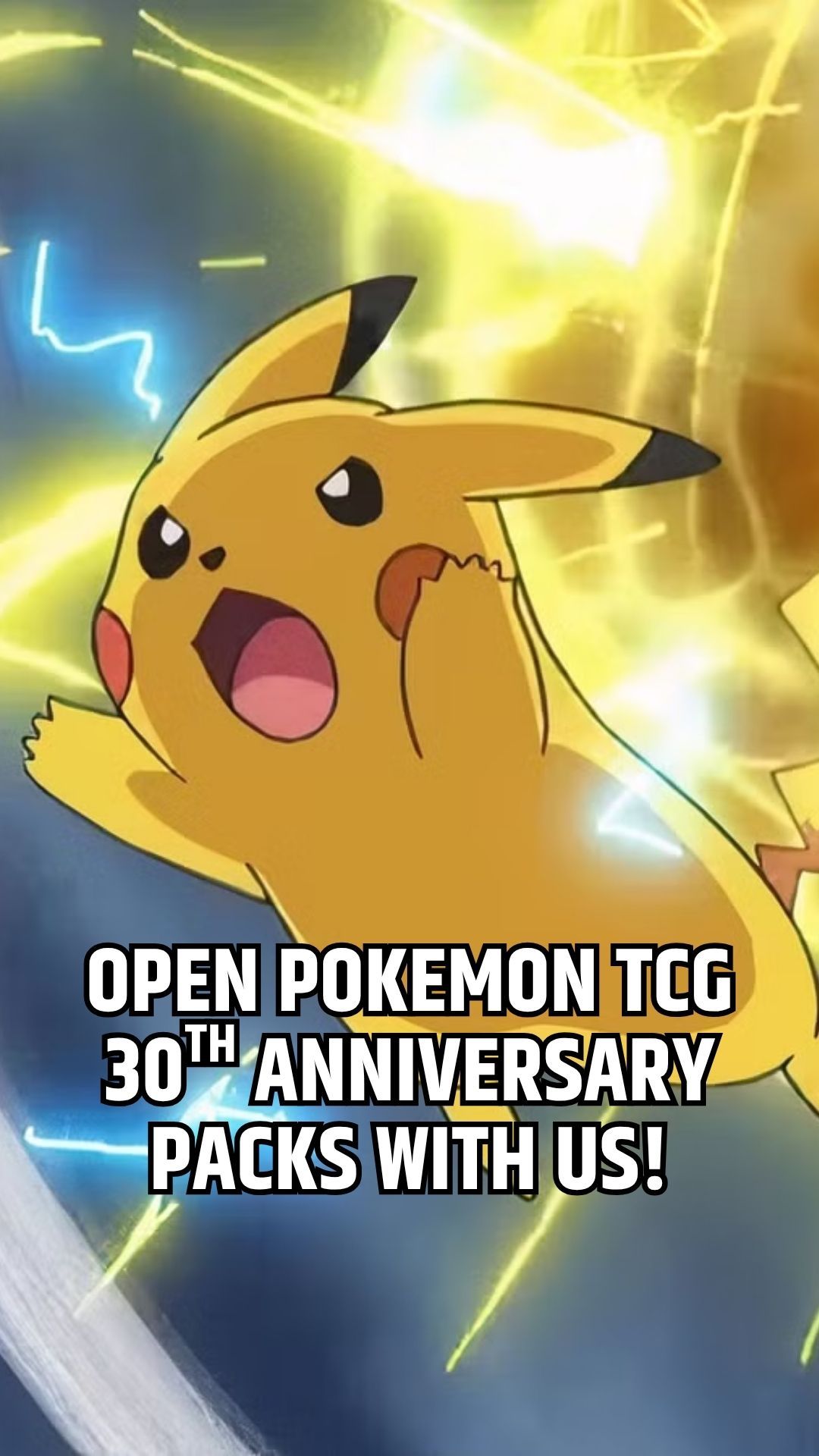 Open Pokemon TCG 30th anniversary packs with us!