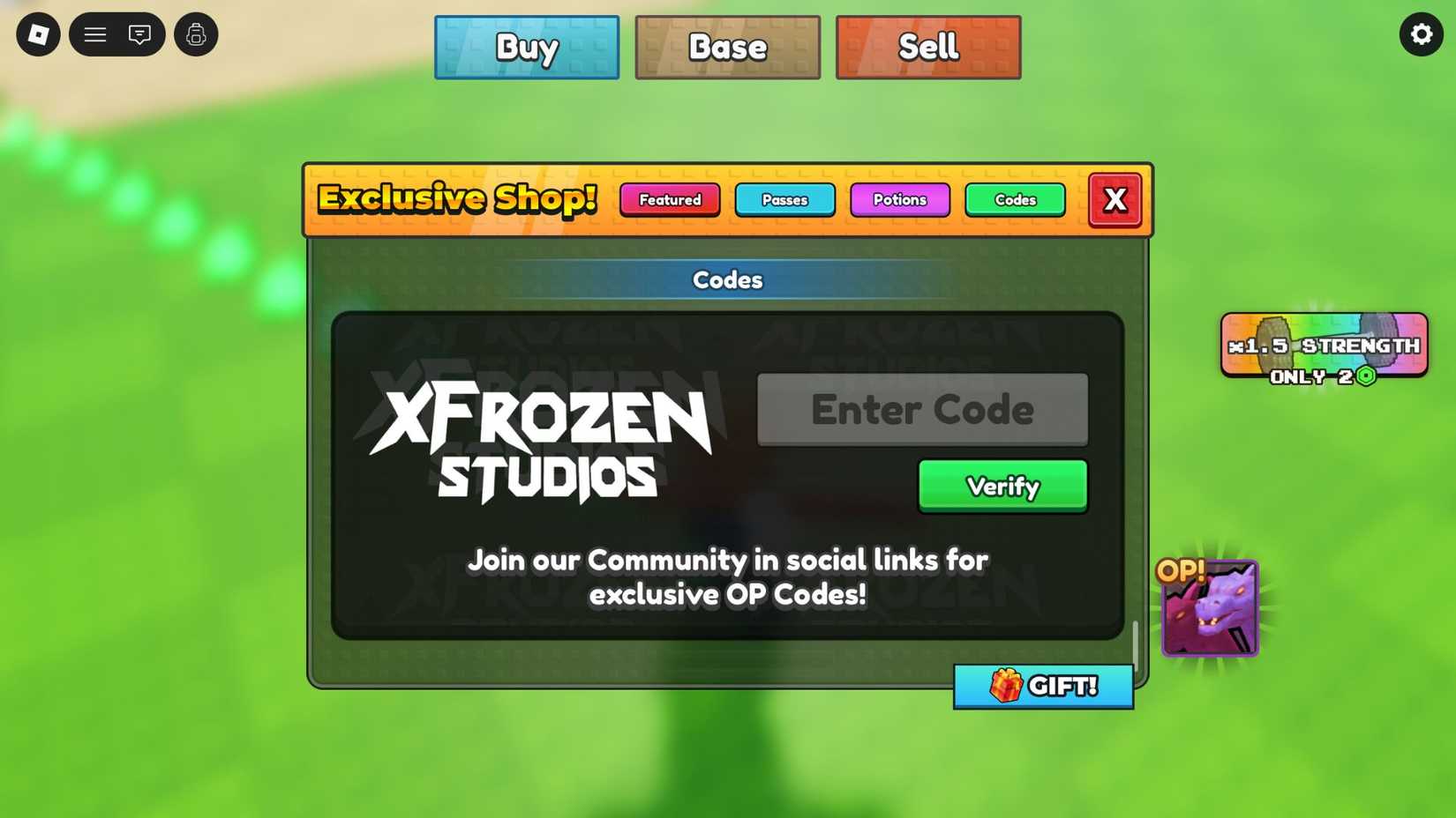 Open Sea For Animals Codes