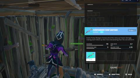 Overpowered Shotgun - Exotic - Fortnite - 1