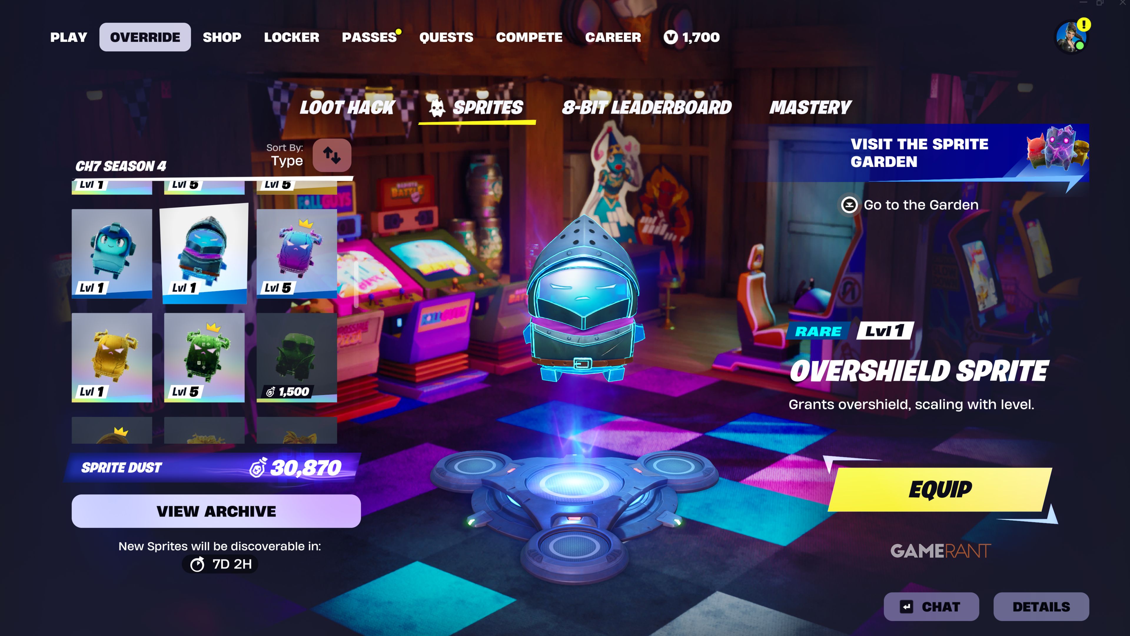 Overshield Sprite - Fortnite - 3