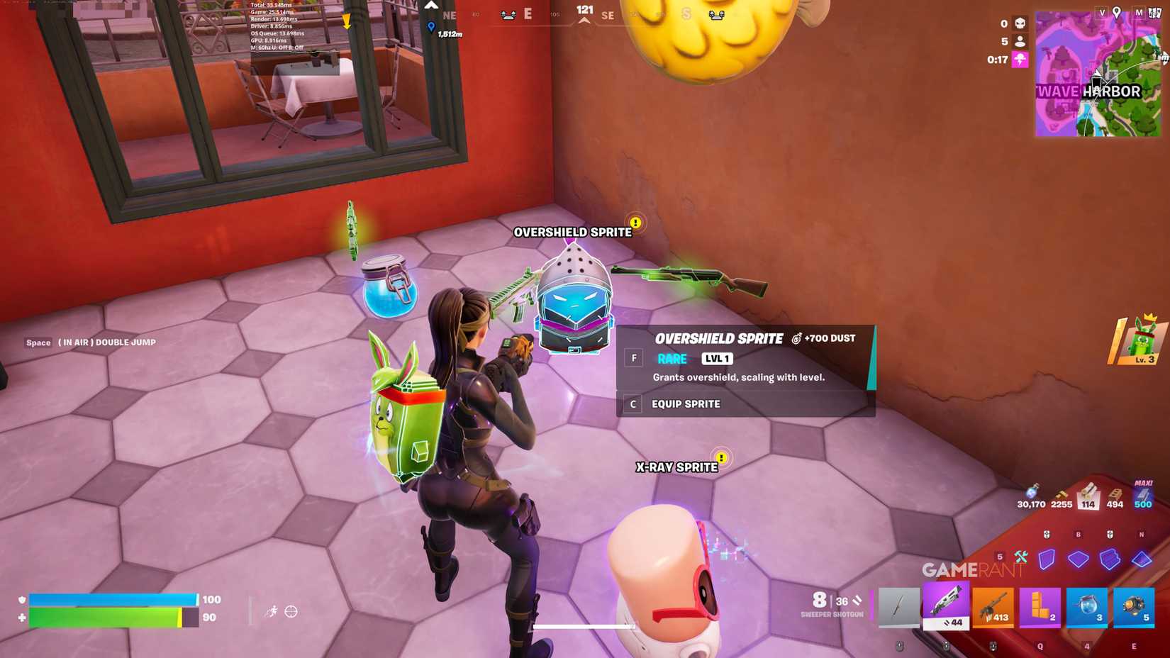 Overshield Sprite - Fortnite