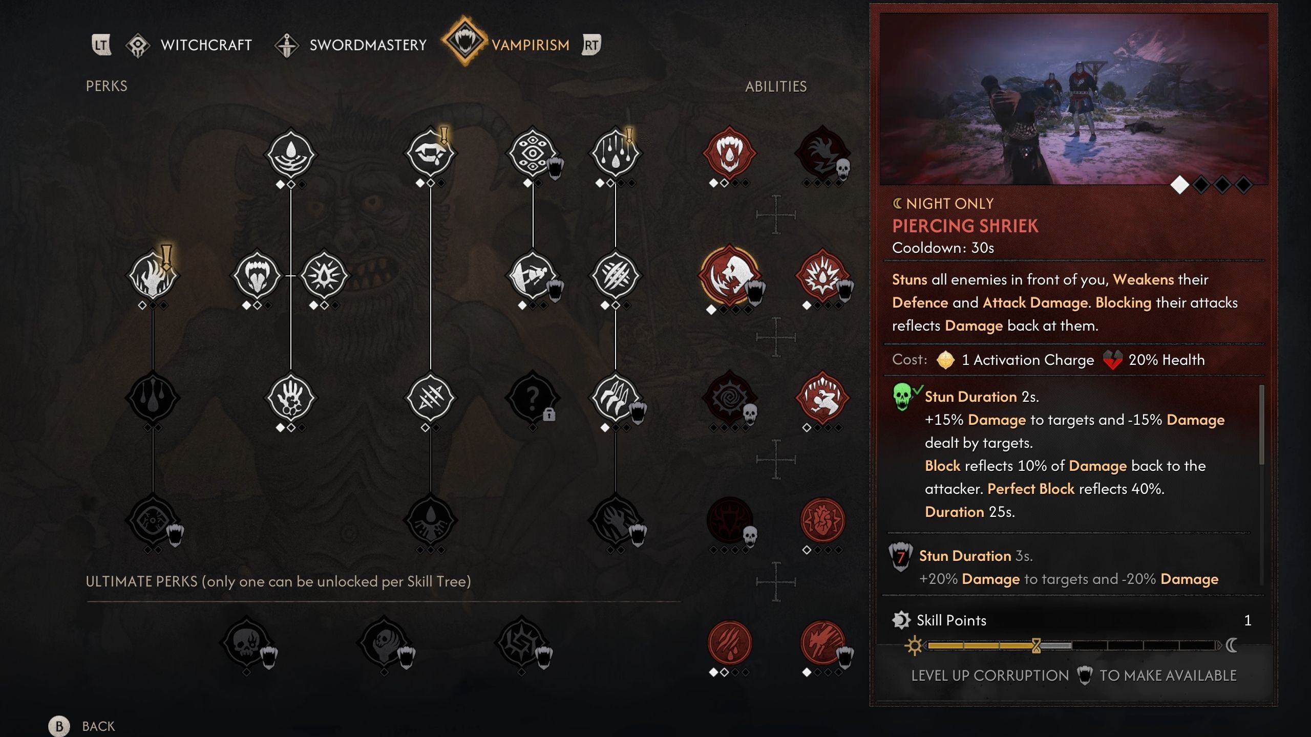 Piercing Shriek in Blood of Dawnwalker