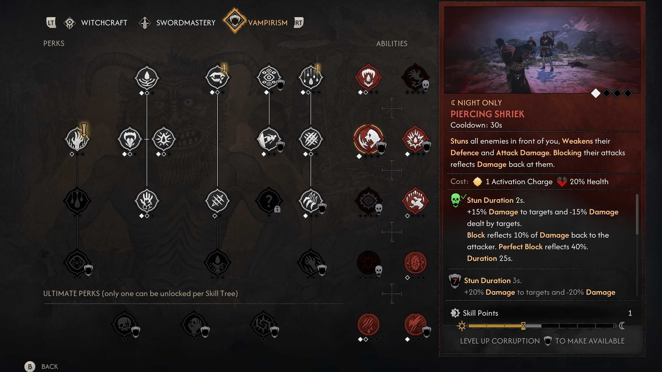 Piercing Shriek in Blood of Dawnwalker