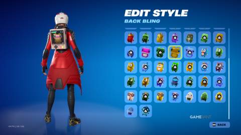 Pixel Sprite Trainer Back Bling - Fortnite - 2
