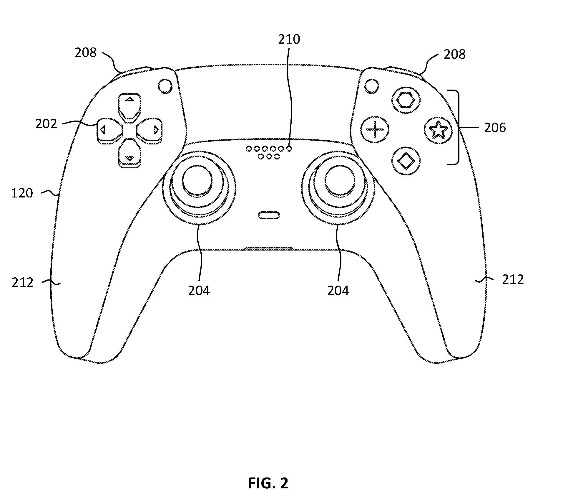 ps5 controller patent image