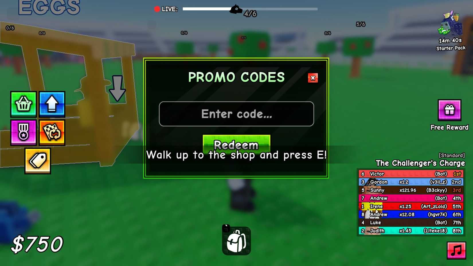 Race Horses Codes