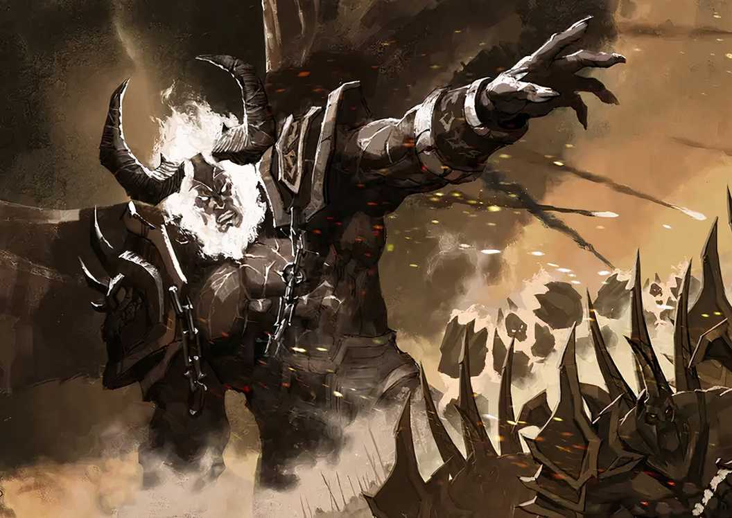 Daftar Dewa Jahat Terkuat di Game Berdasarkan Kekuatan Murni 14 Sargeras and burning legion in blizzard wow short