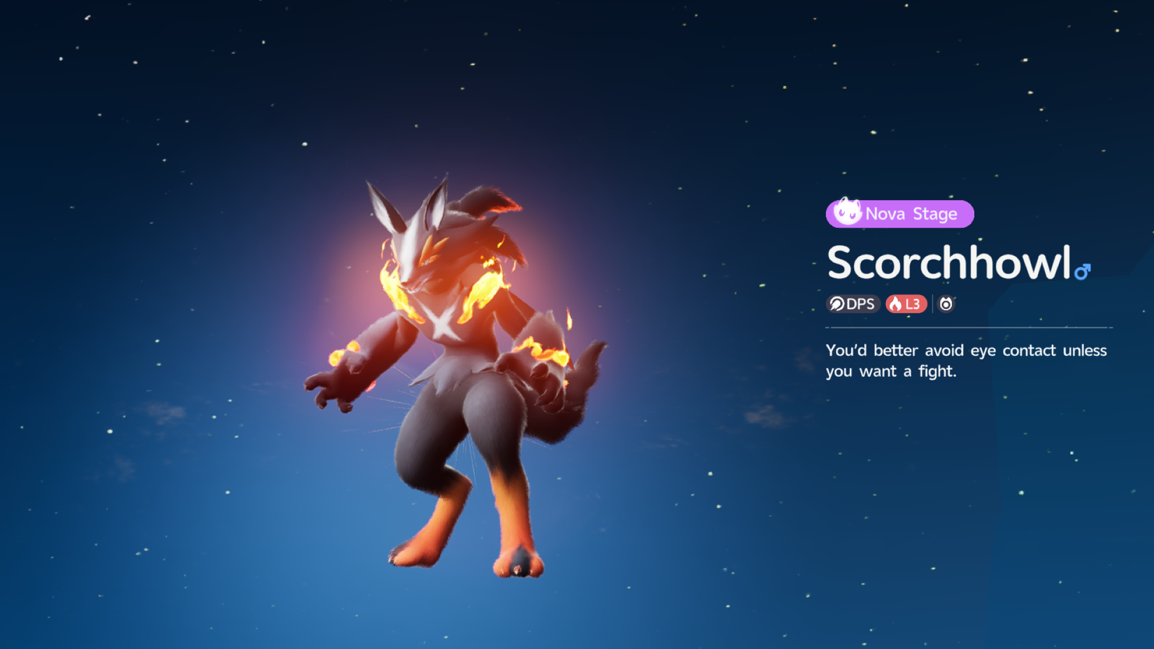 scorchhowl evolved