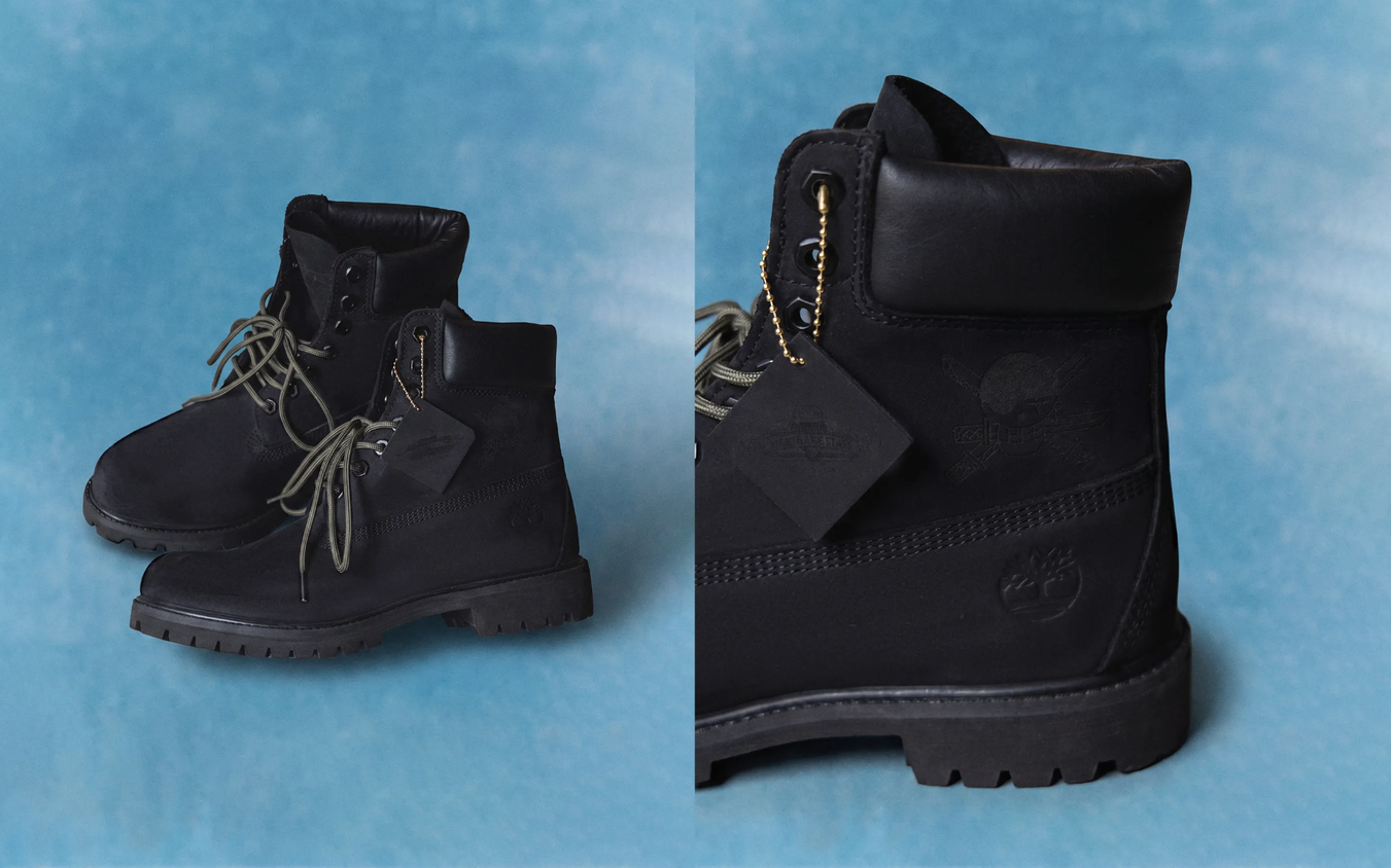 One Piece Kolaborasi dengan Timberland Rilis Koleksi Sepatu dan Pakaian Baru 23 One Piece Is Collaborating With Timberland on New Footwear and Merch