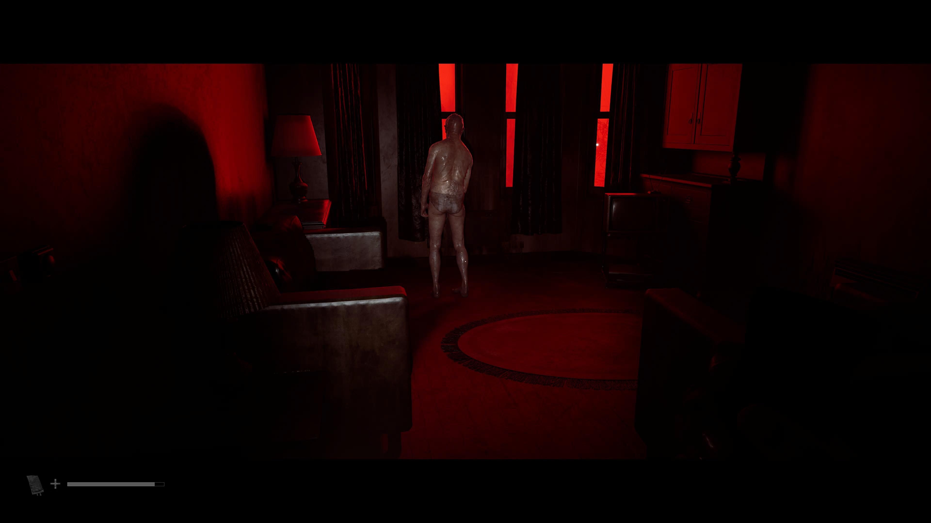silent hill townfall monster in red room