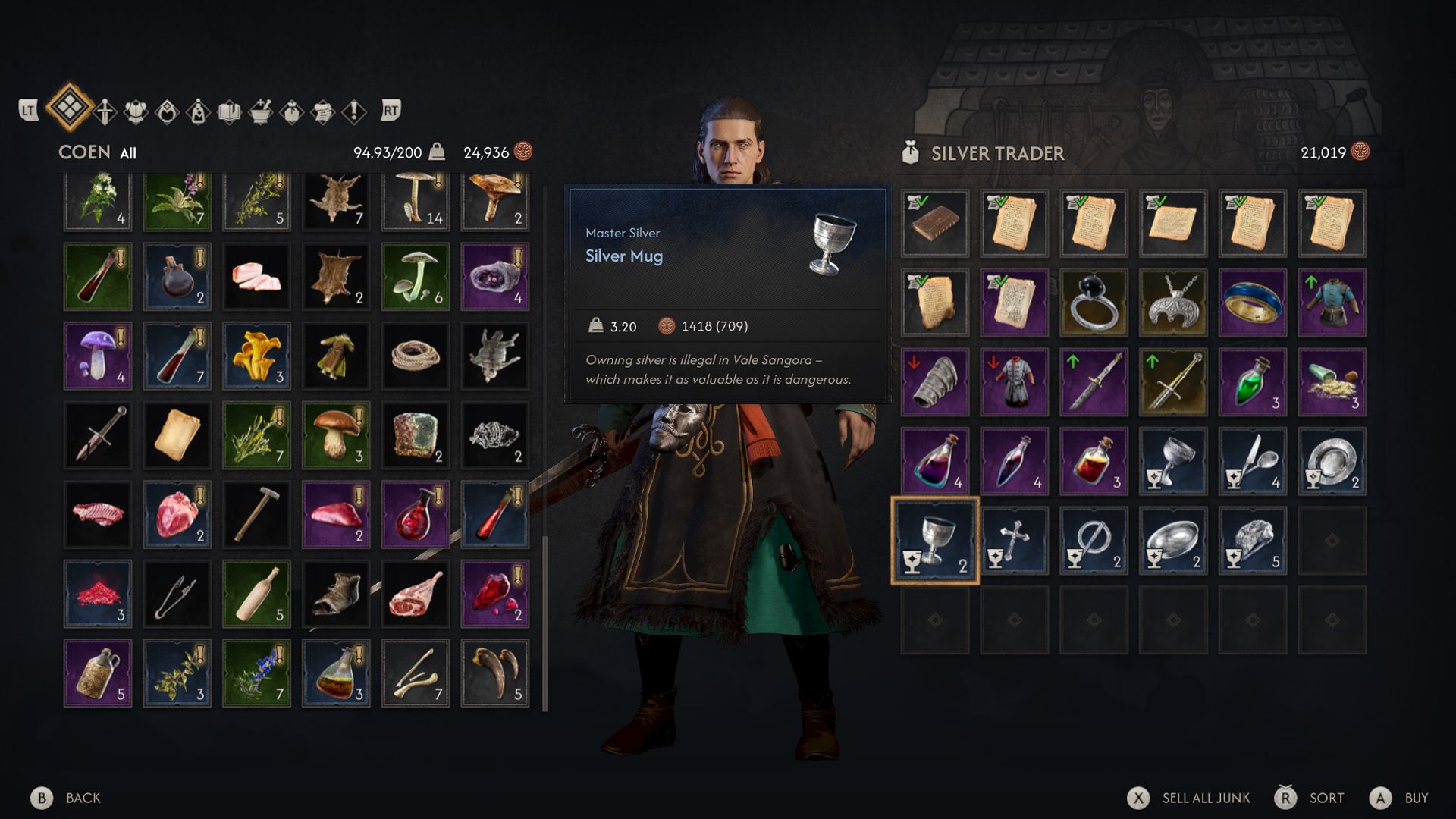 Silver in The Blood of Dawnwalker