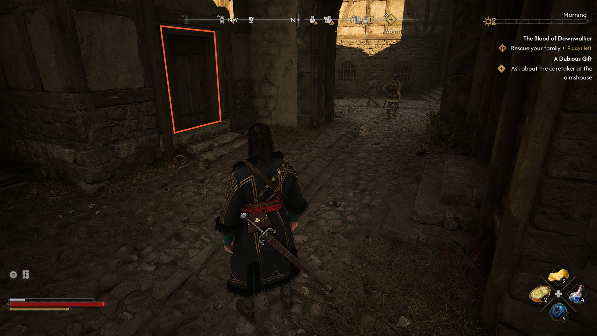 Silver Trader location in The Blood of Dawnwalker
