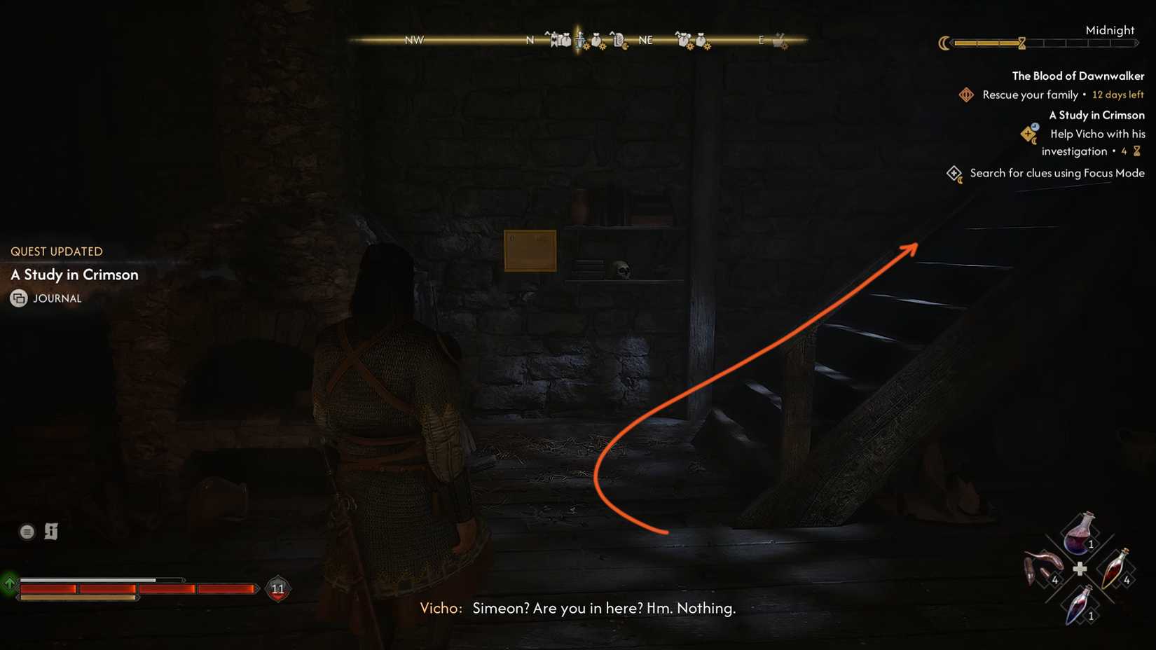 Simeon house 1 in The Blood of Dawnwalker