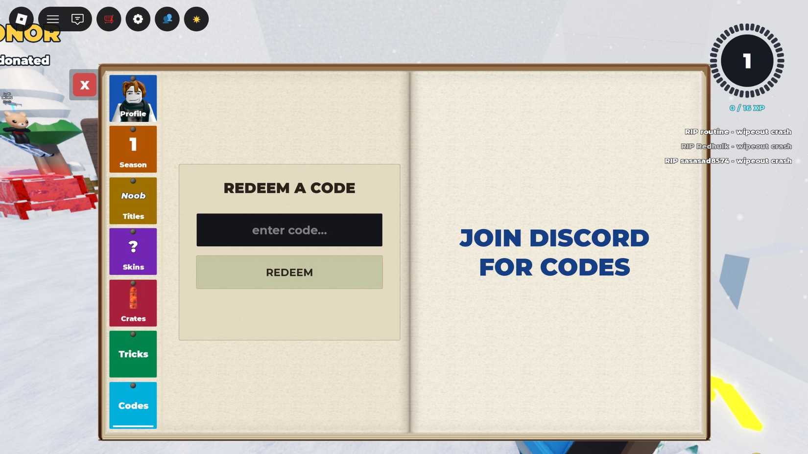 SKI Codes
