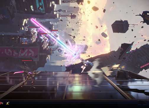 Game Platformer 3D Terbaru di Steam Ini Mirip Perpaduan Cyberpunk: Edgerunners dan Shinobi 6 SlashZero Press Image 1