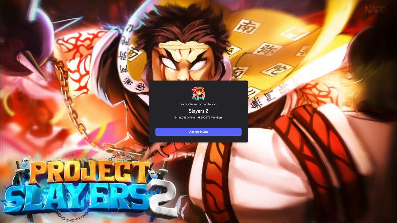 Slayers 2 Discord Server