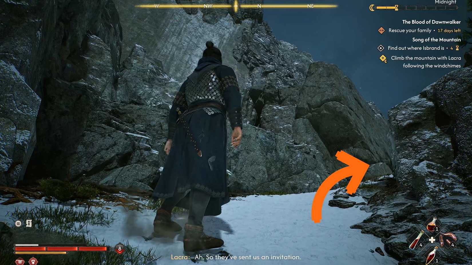Song of the Mountain Quest Climb to Uriashi Village Blood of Dawnwalker (1)
