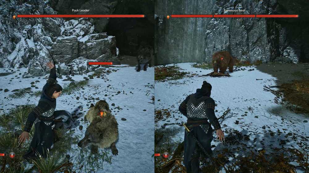 Combates no caminho para a Vila Uriashi em Blood of Dawnwalker
