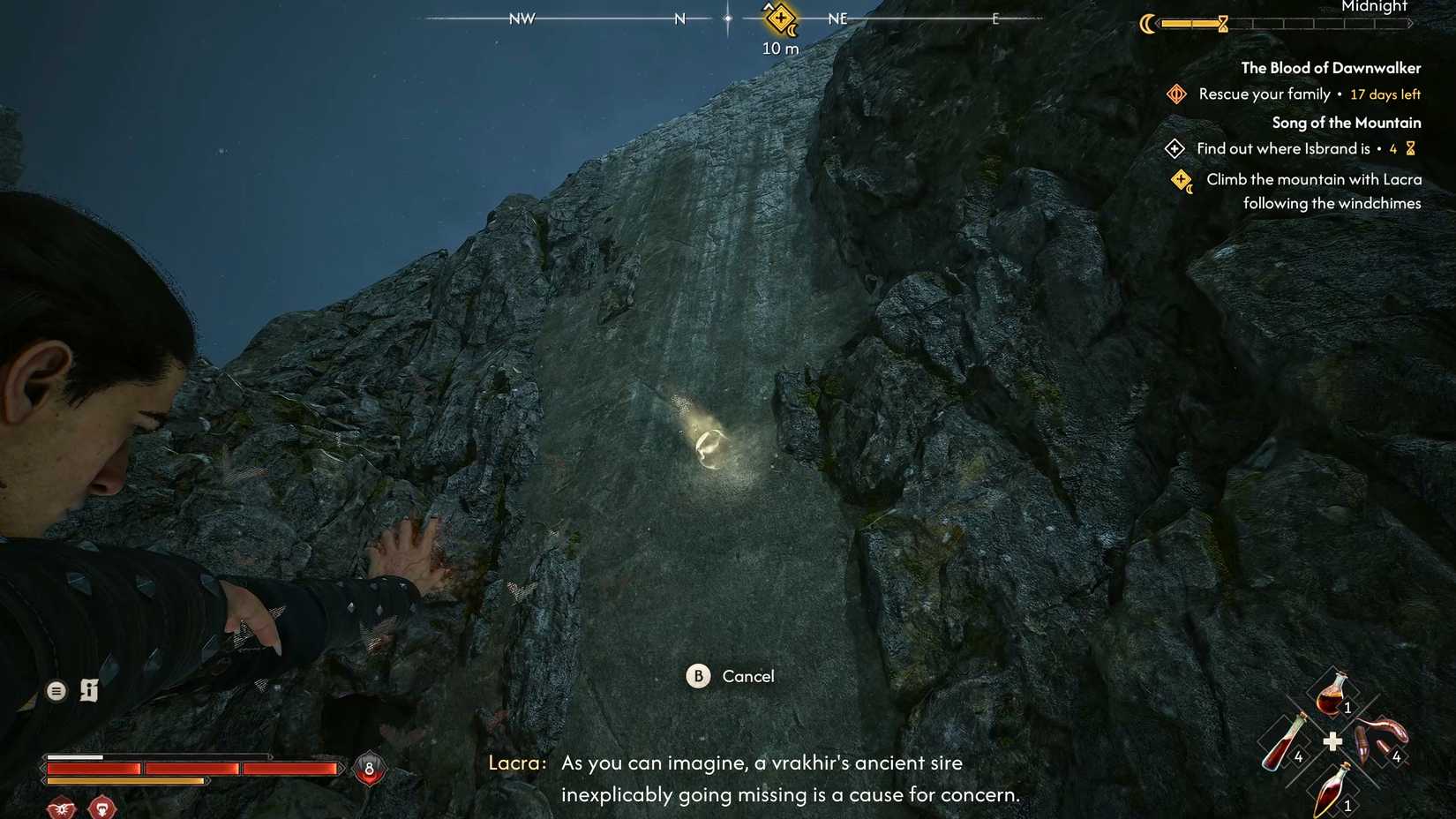 Song of the Mountain Quest Climb to Uriashi Village Blood of Dawnwalker